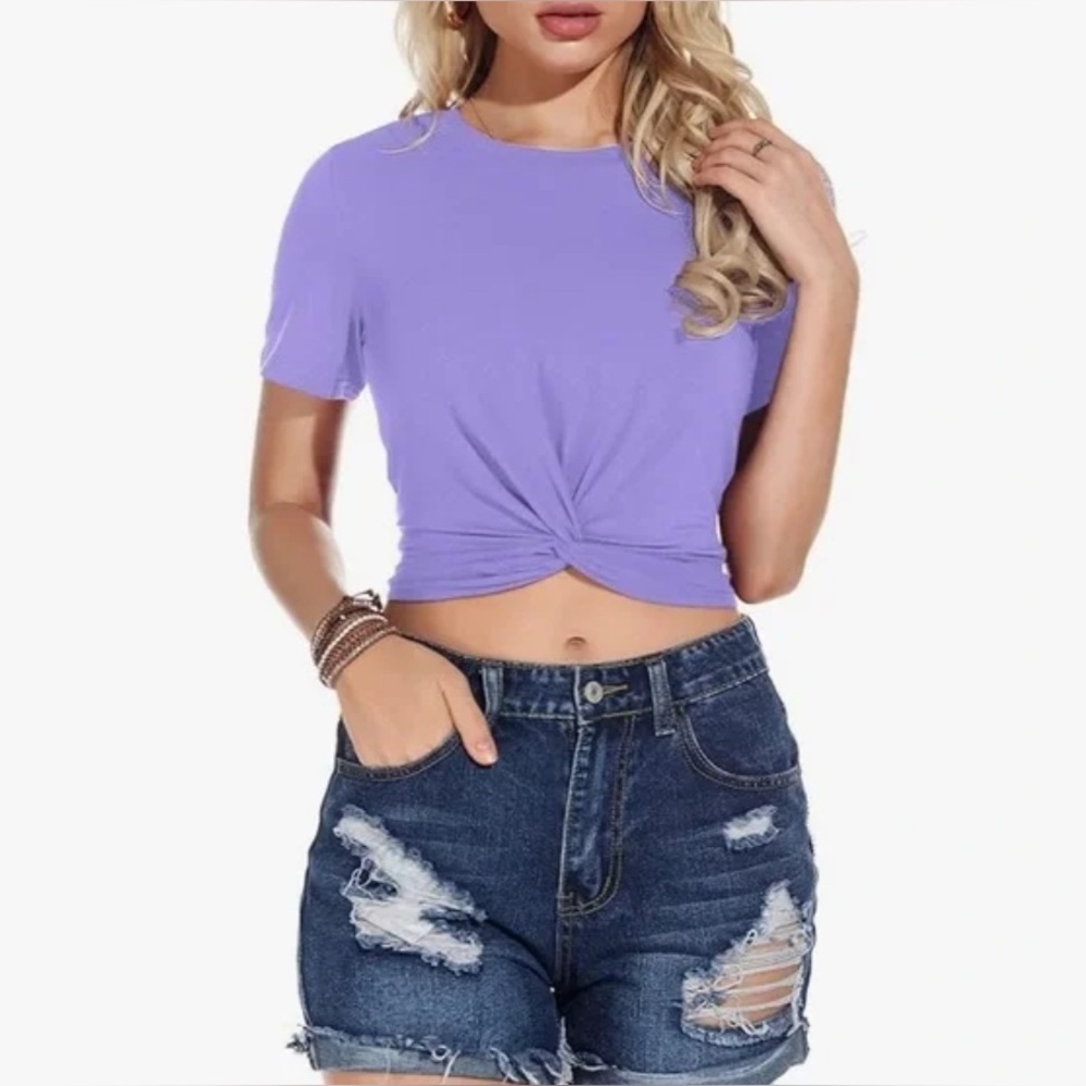 Move Theology Twist Front Top Coral M
